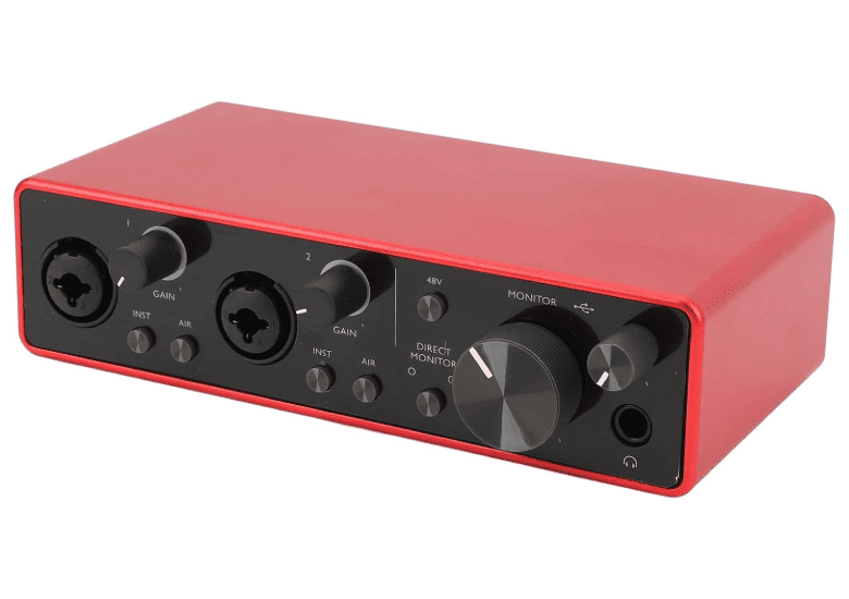 Interfaz de audio Scarlett 2i2